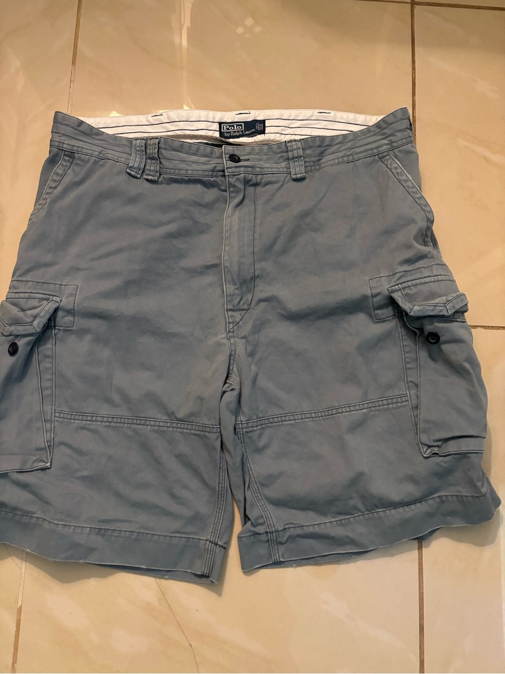 Ralph Lauren Light Blue Men's Cargo Shorts